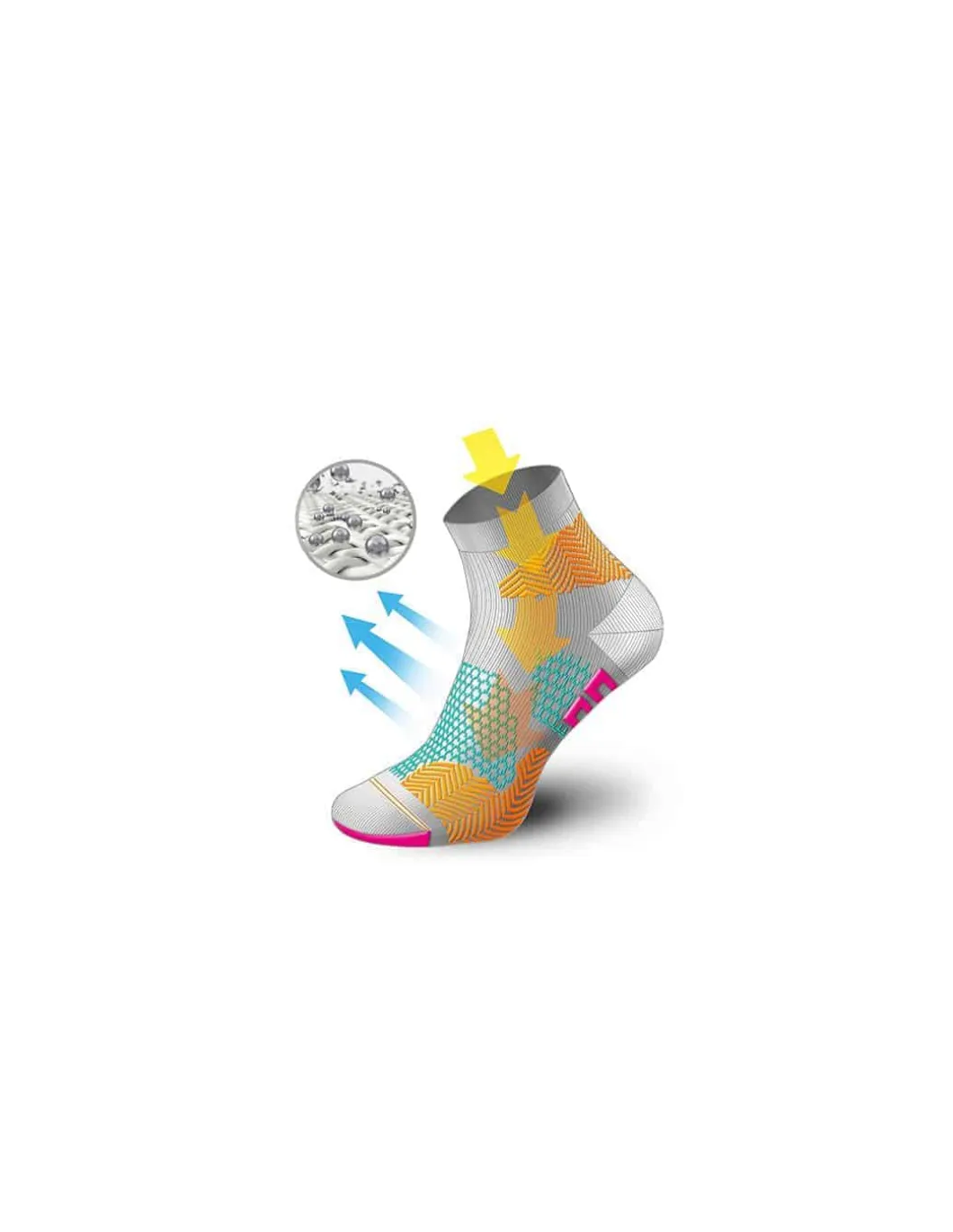 Chaussettes D'hiver De Trekking En Laine Mérinos Durables Et Douces Kaki
