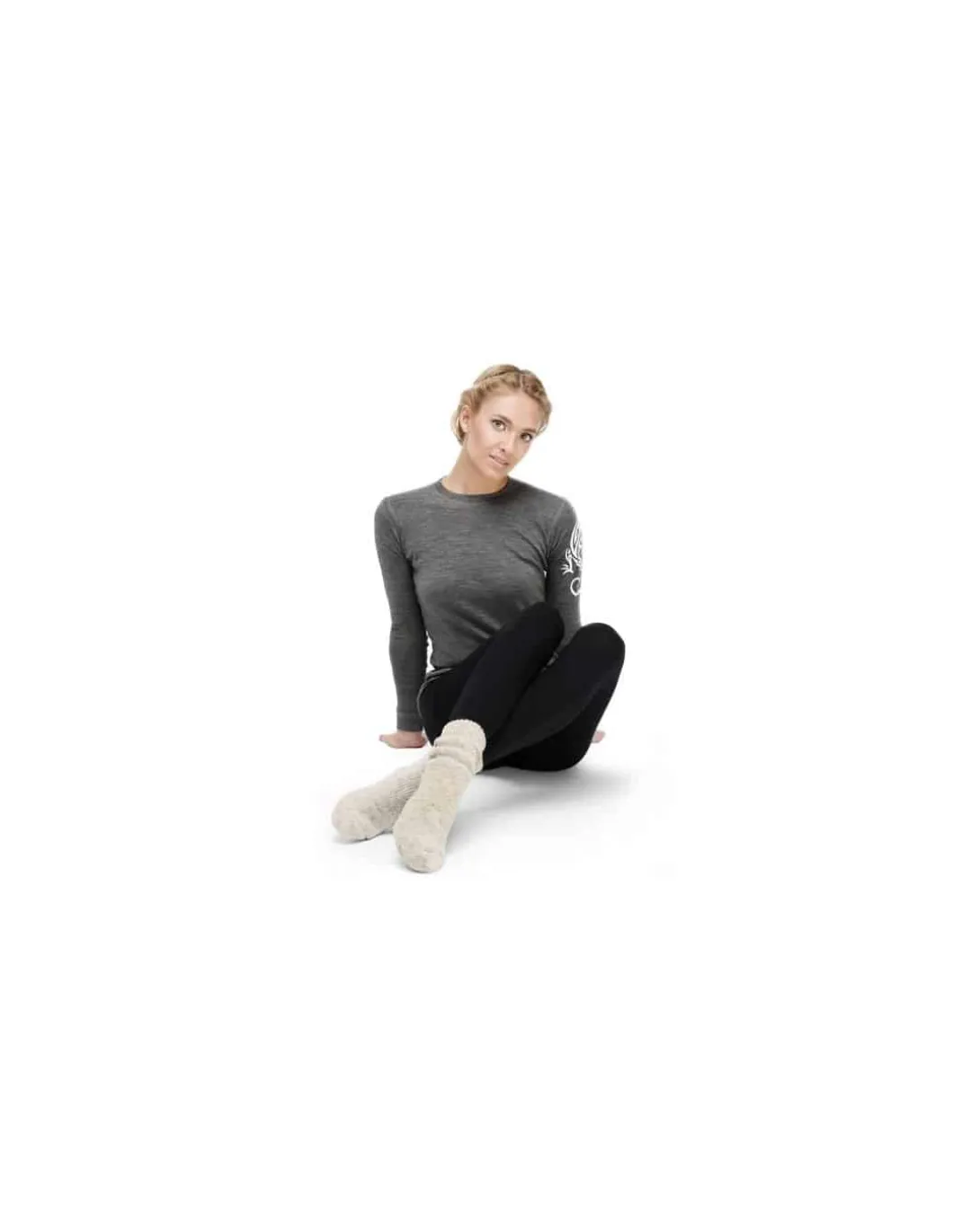 Chaussettes Thermiques En Laine Mérinos Froid Extrême Norveg Femme -60°C