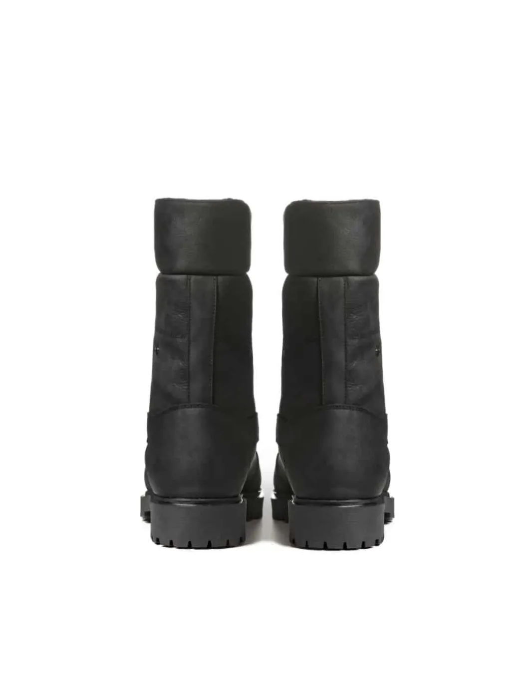 Chaussures Canadiennes Hiver Homme Anfibio Cuir Doublées 100% Laine Naturelle