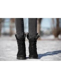 Chaussures Canadiennes Hiver Homme Anfibio Cuir Doublées 100% Laine Naturelle