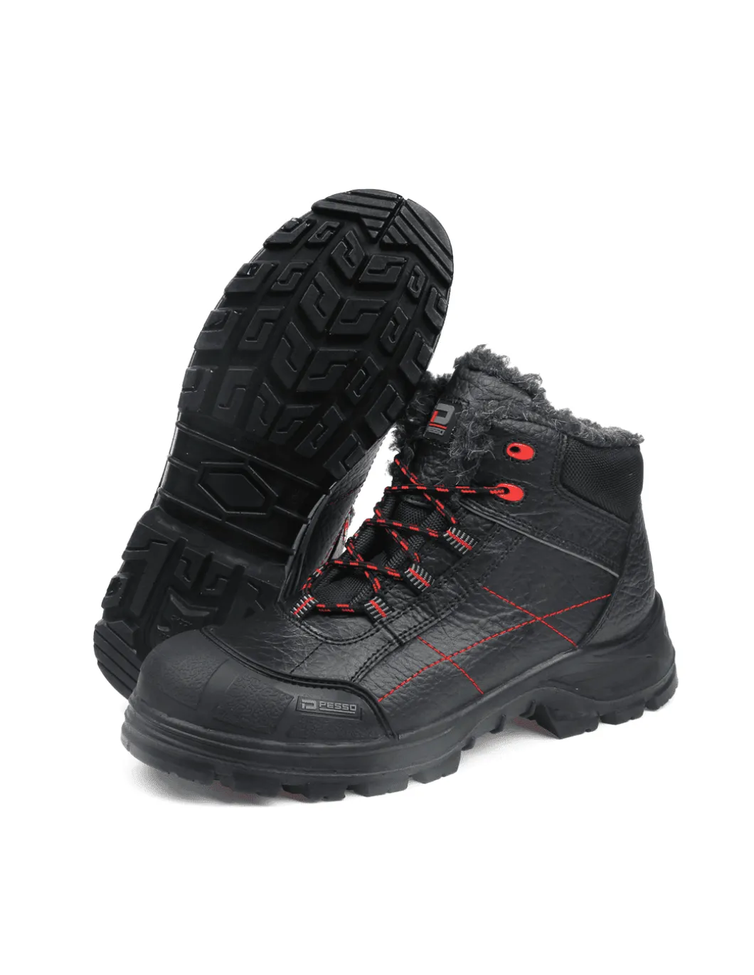 Chaussures De Sécurité Hiver En Cuir Pesso Nordic Arctic Homme