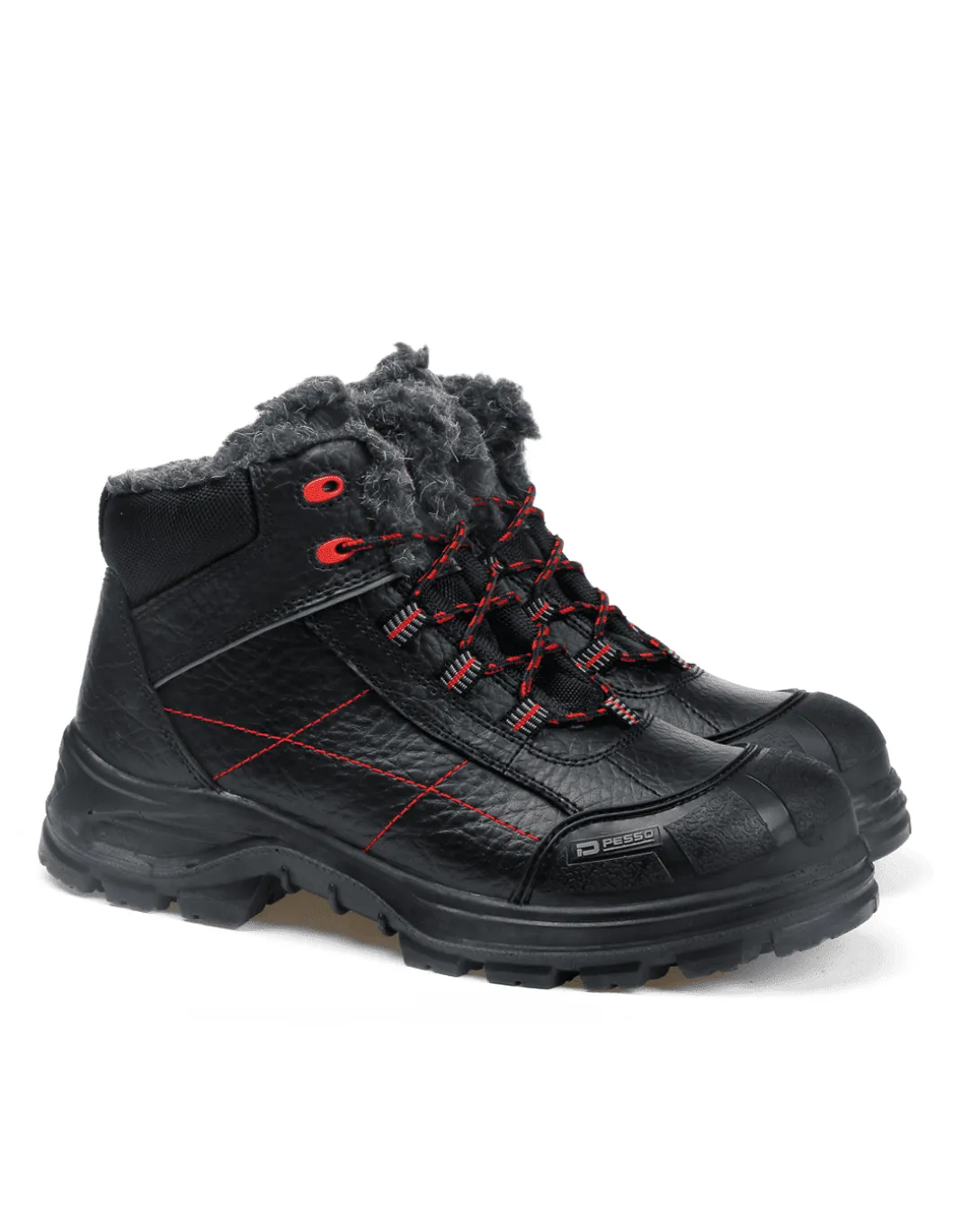 Chaussures De Sécurité Hiver En Cuir Pesso Nordic Arctic Homme