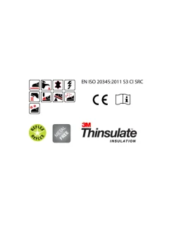 Chaussures De Sécurité S3 Isolation 3M Thinsulate