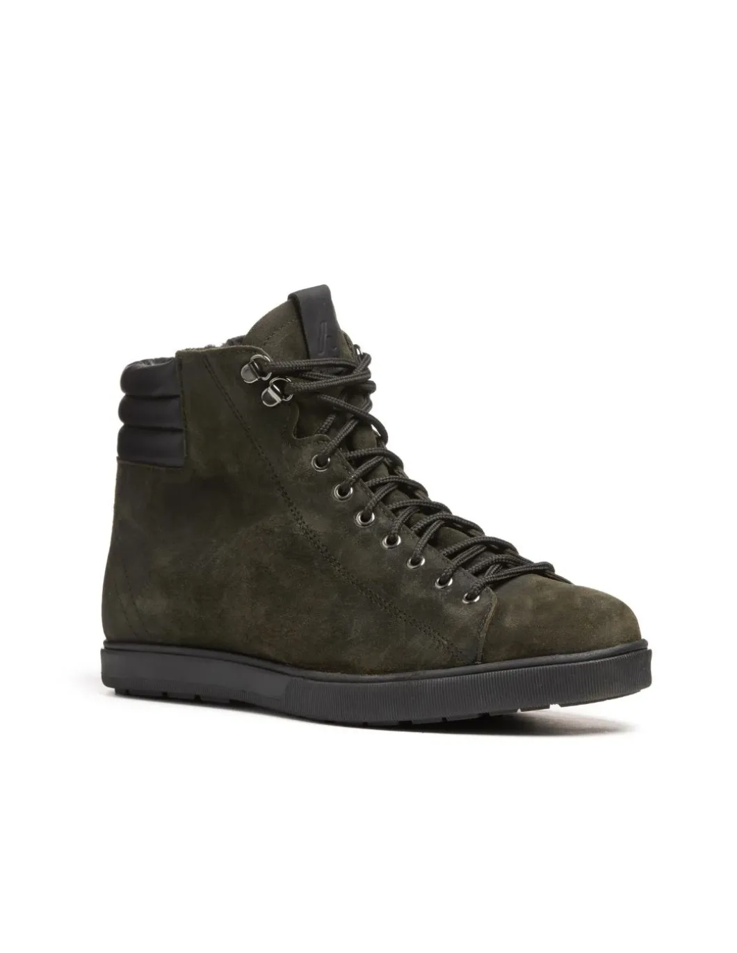Chaussures Homme Hiver En Cuir Doublées 100% Laine Naturelle Anfibio Matteo
