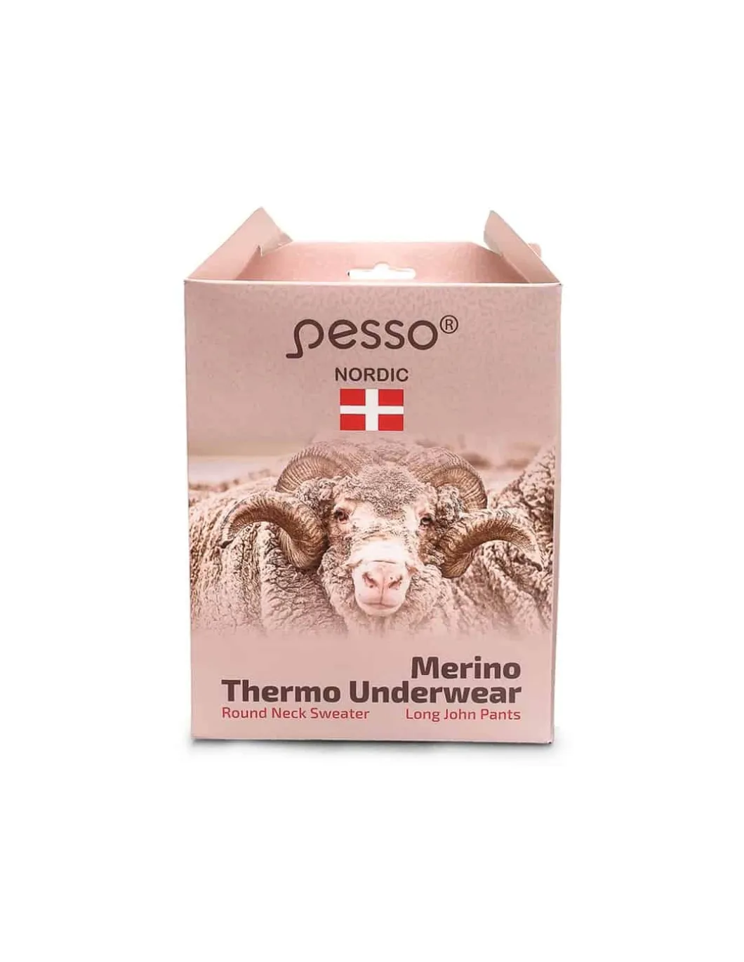 Ensemble Maillot Et Caleçon thermique Laine Merinos Pesso Nordic Homme