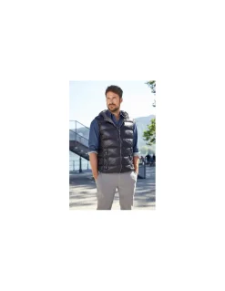 Gilet à Capuche Duvet Déperlant Homme James & Nicholson