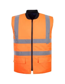 Gilet Sans Manche Doublé Réversible EN20471 S469 Portwest