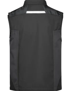 Gilet Softshell Renforcée Coupe Vent Imperméable Respirant Homme James & Nicholson