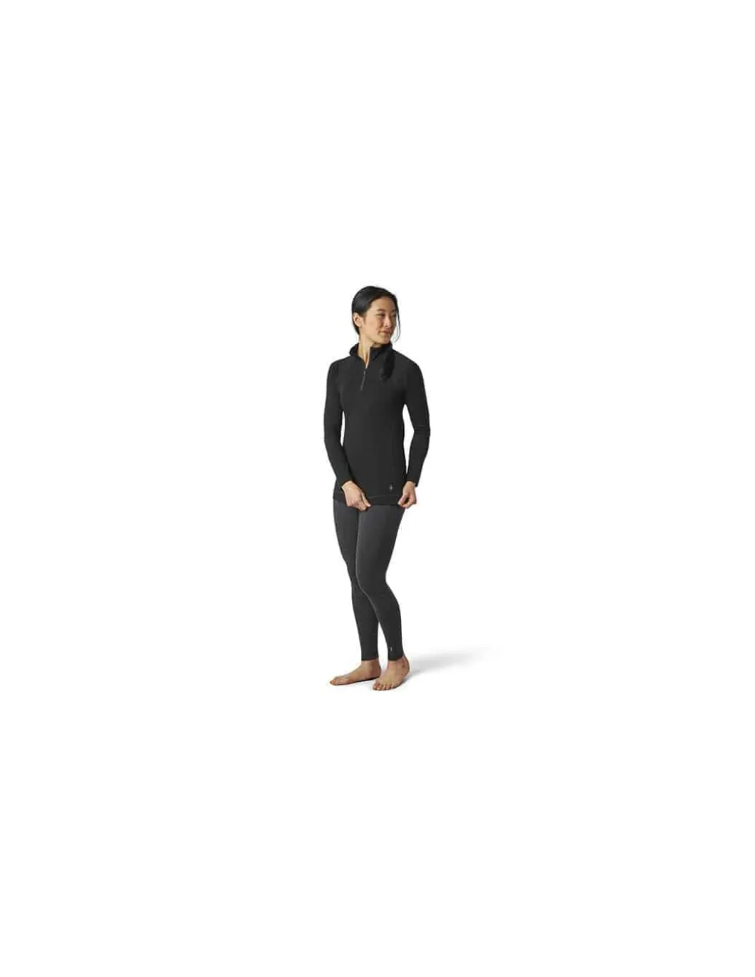 Maillot Thermique Zippé En Laine Mérinos Femme Smartwool