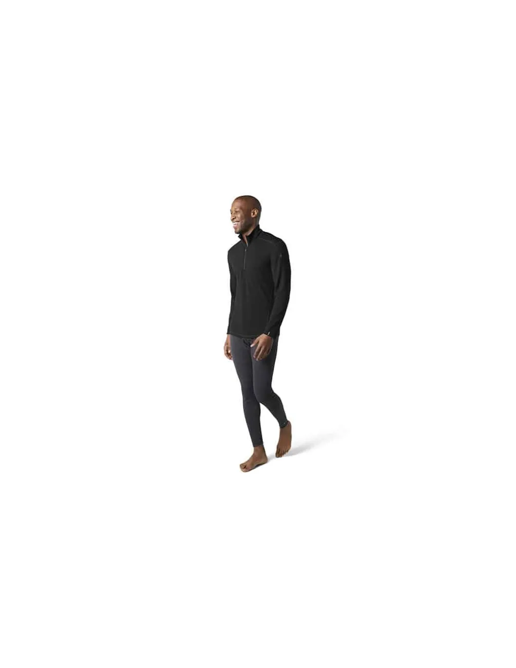 Maillot Thermique Zippé En Laine Mérinos Homme Smartwool
