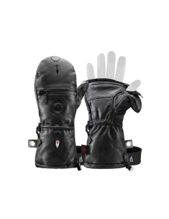 Moufle Chauffantes Convertible Unisexe Isolation PRIMALOFT Avec Chaufferettes