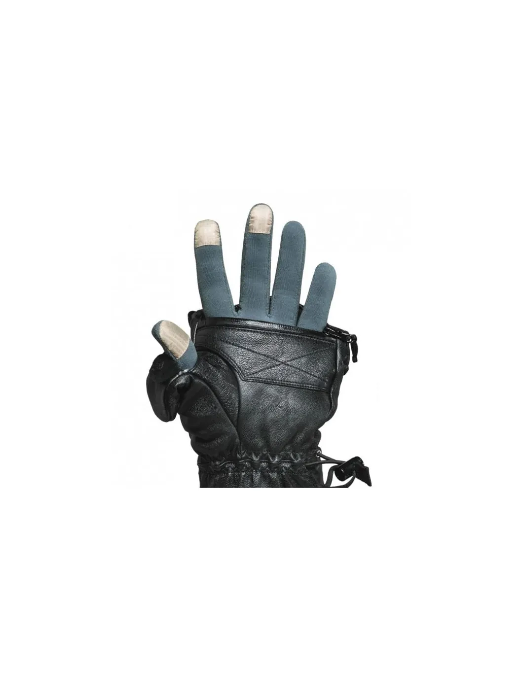 Moufle Unisexe Chauffantes Convertible Isolation PRIMALOFT Avec Chaufferettes