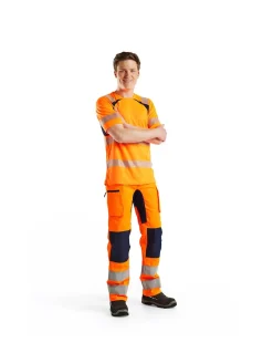 Pantalon Extensible Haute Visibilité Très Confortable 1585 Blaklader