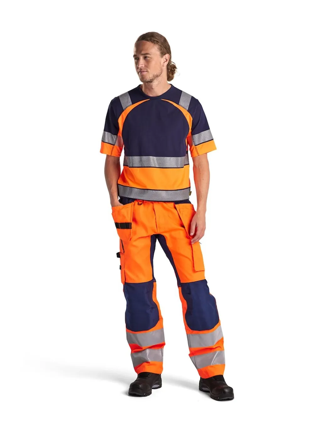 Pantalon Haute Visibilité Extensible 1552 Blaklader