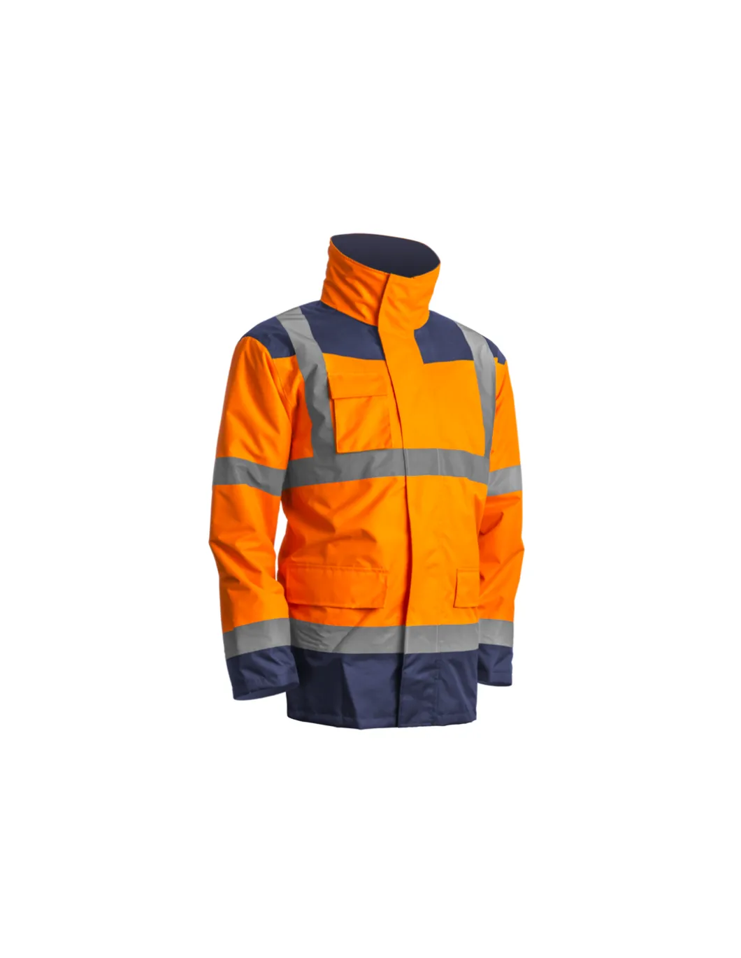 Parka De Travail 4 En 1 Haute Visibilité