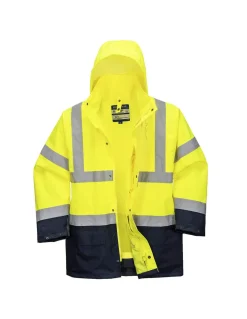 Parka Haute Visibilité En20471 Hiver Doublée 7 En 1 S765 Portwest