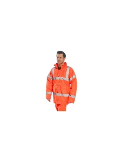 Parka Hiver De Signalisation EN20471 Classe 3 EN 343 Classe 4 RT30 Portwest
