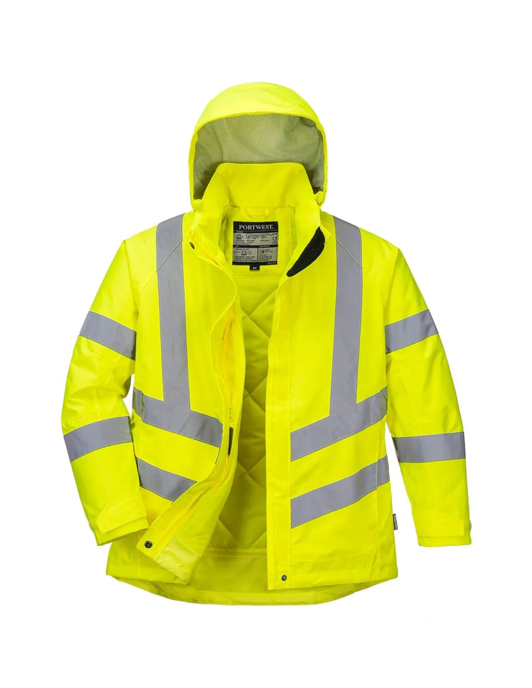 Parka Hiver Femme Haute Visibilité EN20471 Classe 3 LW74 Portwest