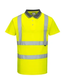 Polo Fluorescent De Sécurité Manches Courtes S477 Portwest