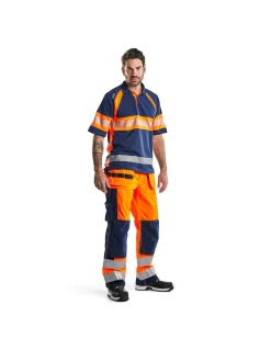 Polo Haute Visibilité Anti UV 40+ 3338 Blaklader