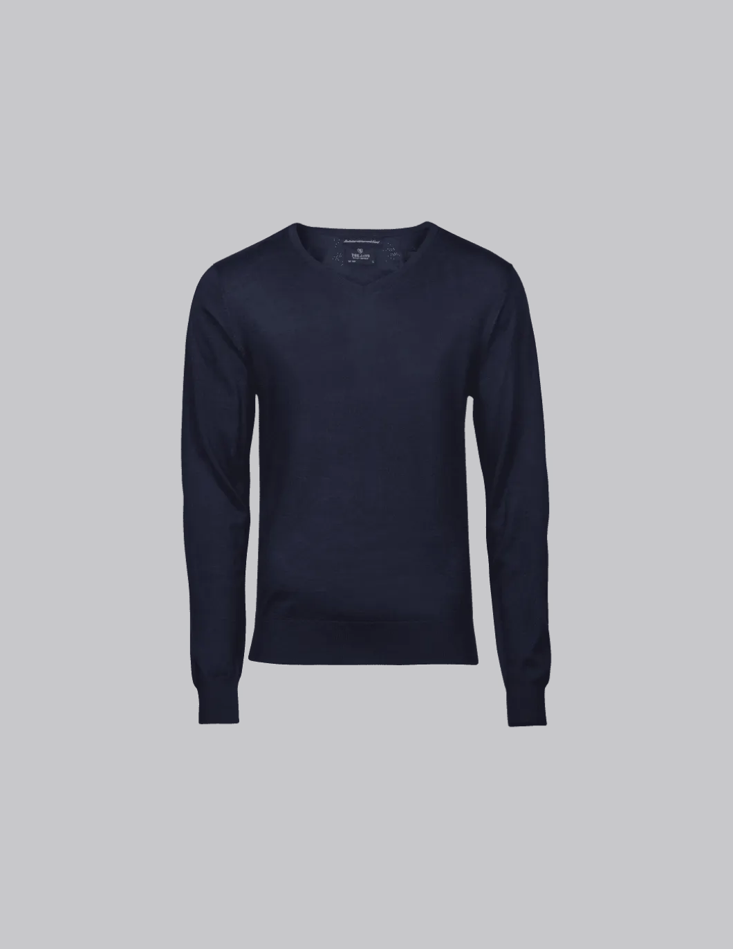 Pull Col En V Laine Mérinos Homme Tee Jays