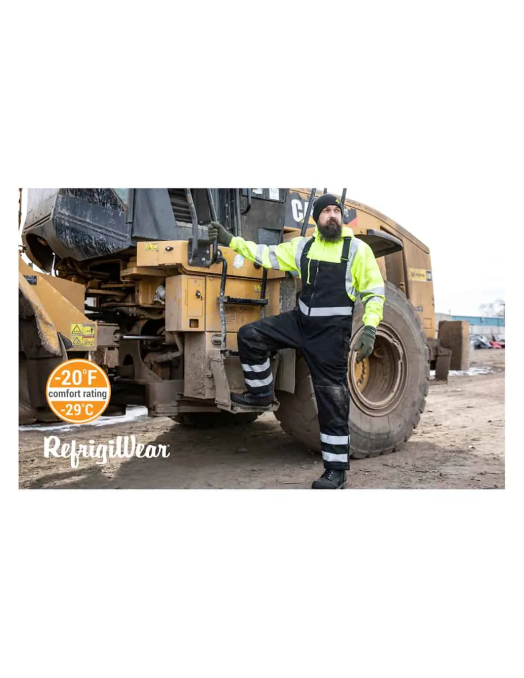 Salopette Softshell Réfléchissante Unisexe Froid Extrême 7495 Refrigiwear