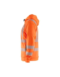 Sweatshirt Blaklader Zippé à Capuche 3565 Bandes Segmentées Conforme EN20471 Classe 3