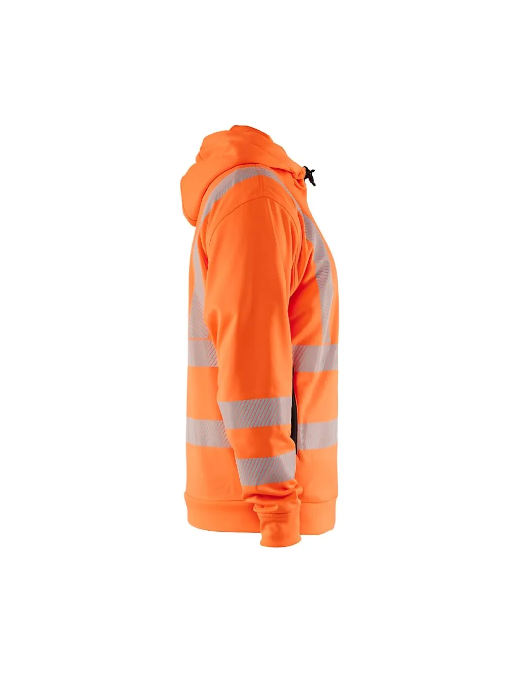 Sweatshirt Blaklader Zippé à Capuche 3565 Bandes Segmentées Conforme EN20471 Classe 3