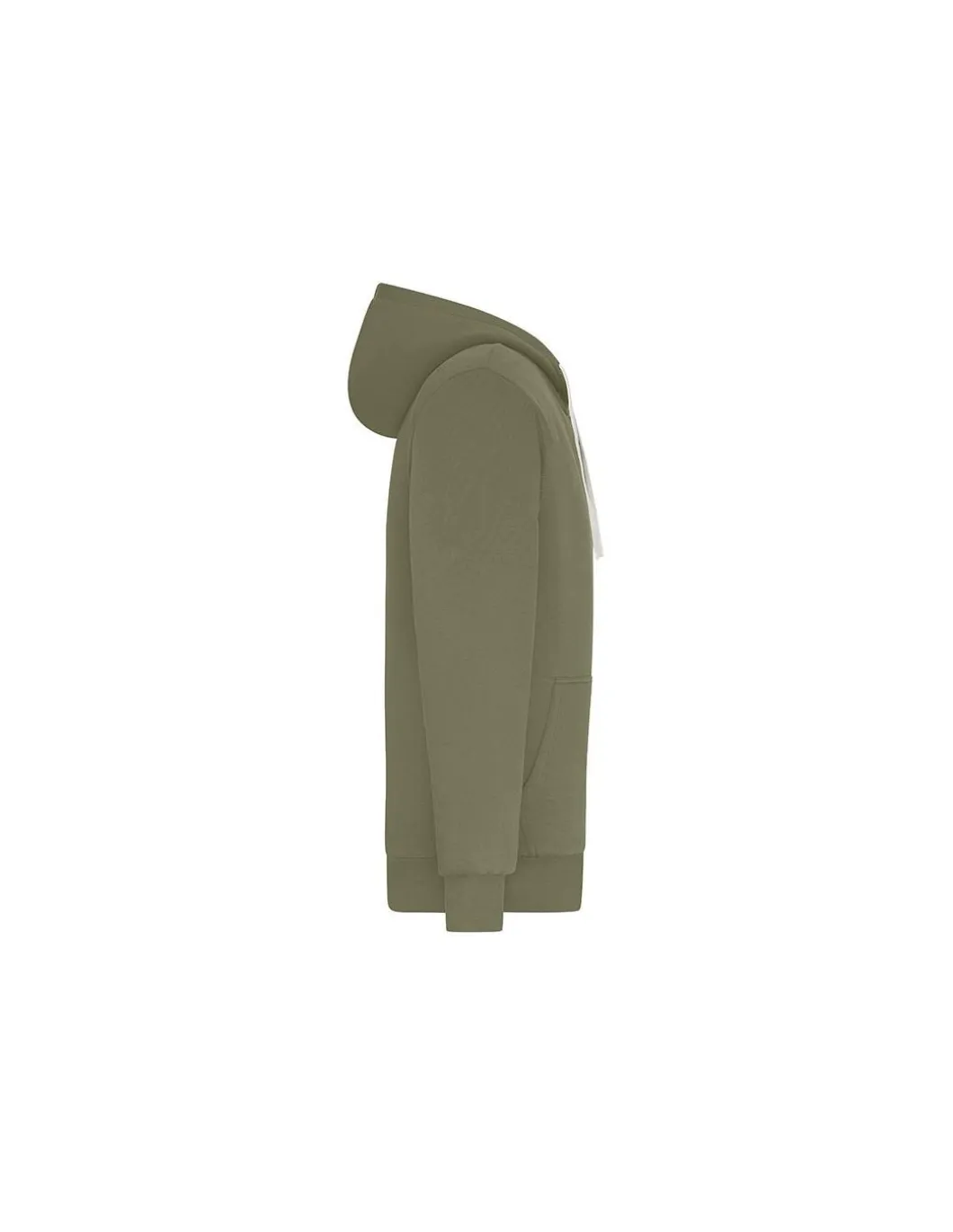 Sweatshirt à Capuche Hommme Zippé Doublé Sherpa