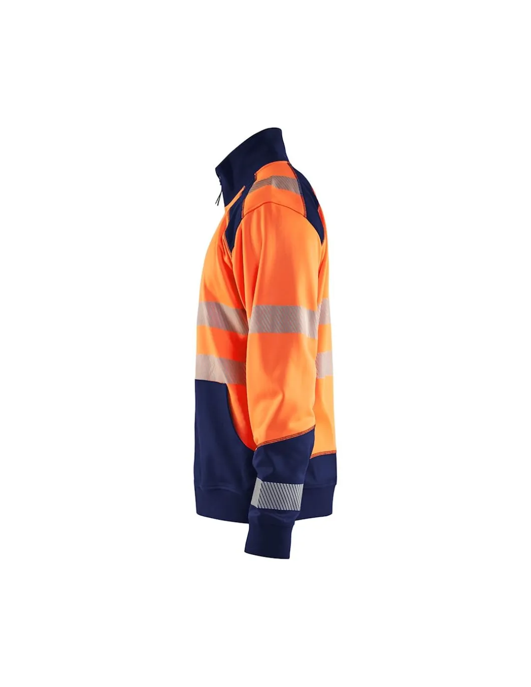 Sweatshirt Col Camioneur à Poche Kangourou Nouvelle Collection Haute Visibilité 3556 Blaklader