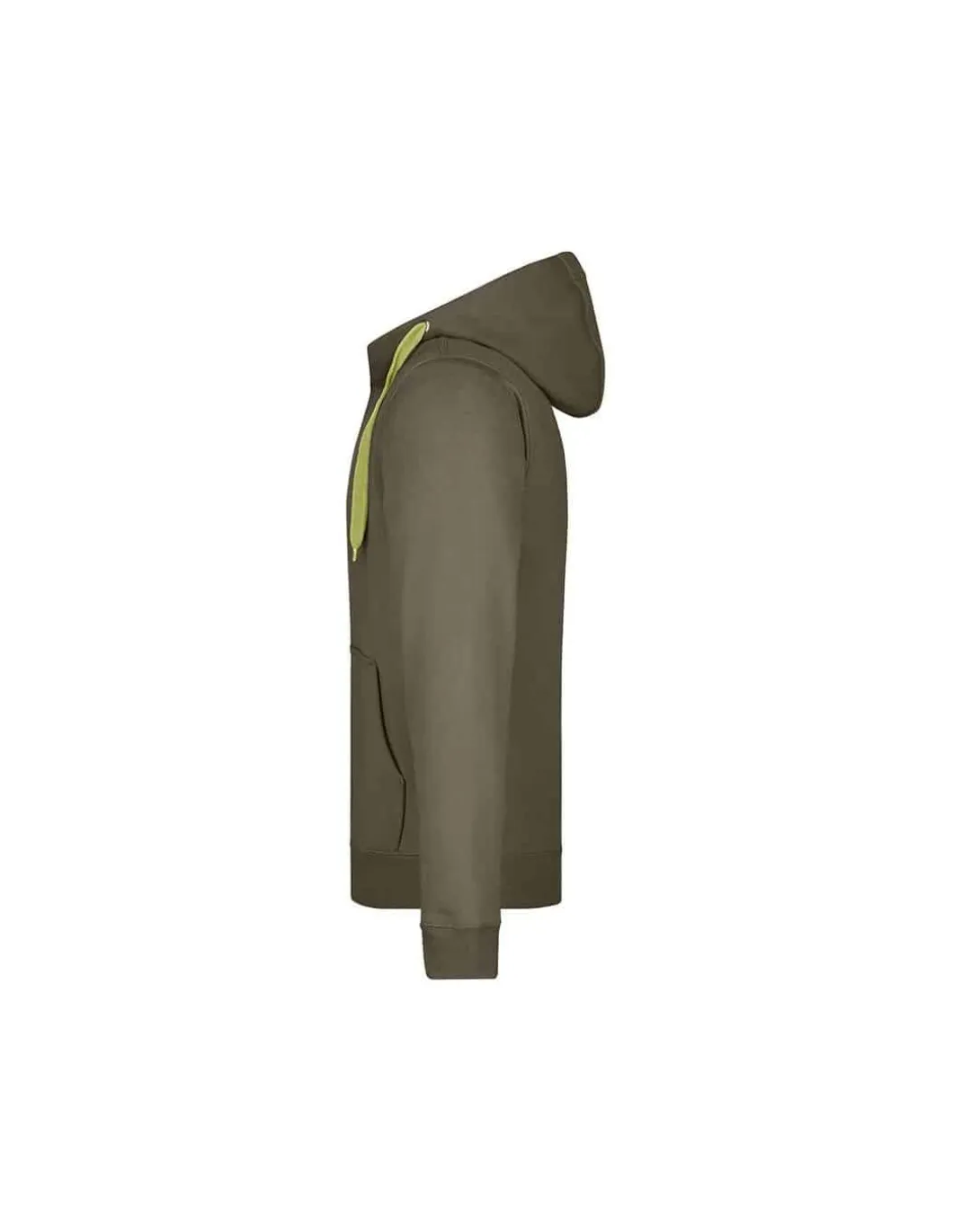 Sweatshirt Homme Doublé Polaire à Capuche 385g/m² James & Nicholson
