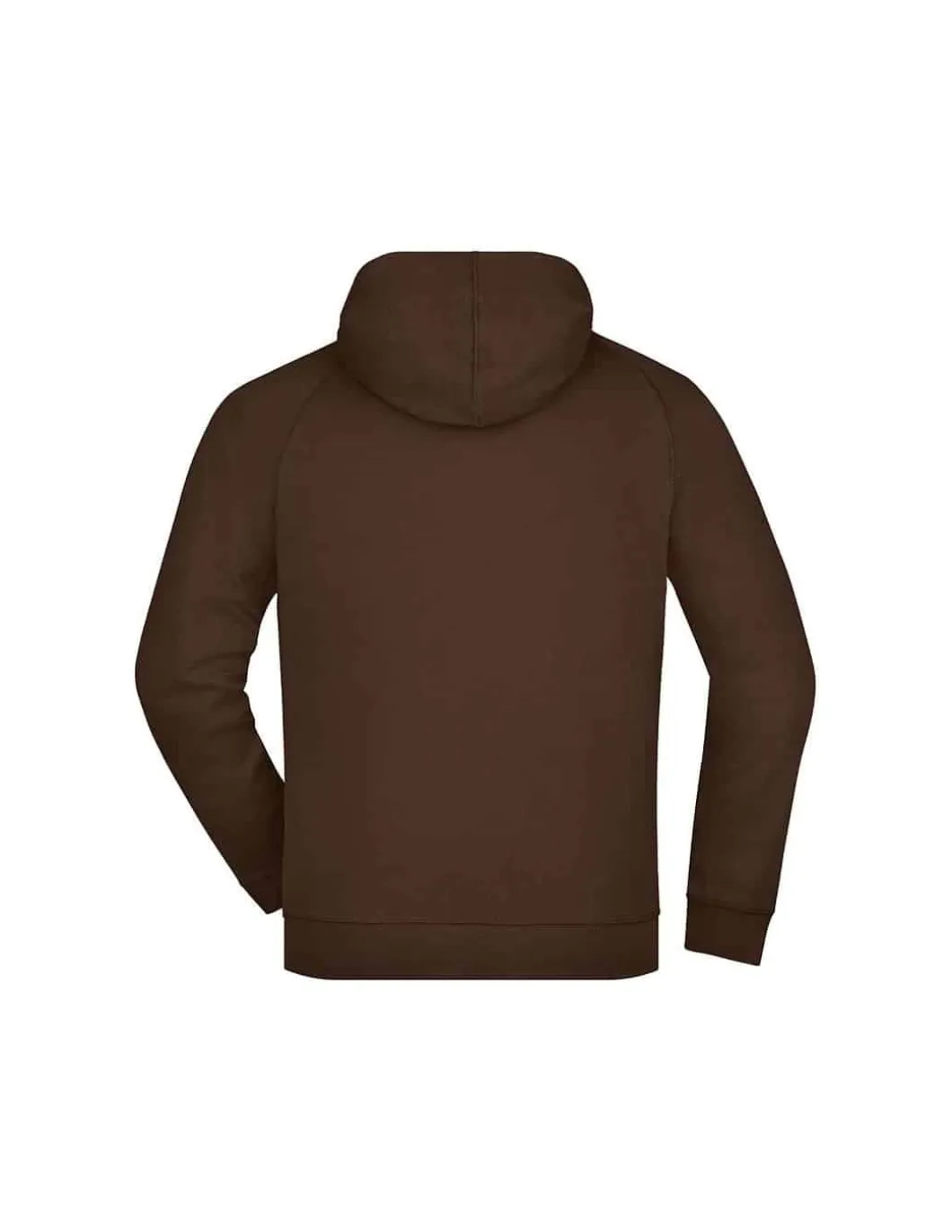 Sweatshirt Homme Zippé à Capuche 100% Coton James & Nicholson