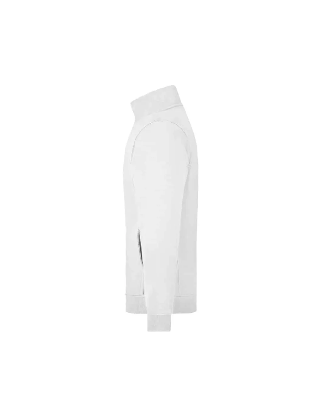 Sweatshirt Homme Zippé 100% Coton James & Nicholson
