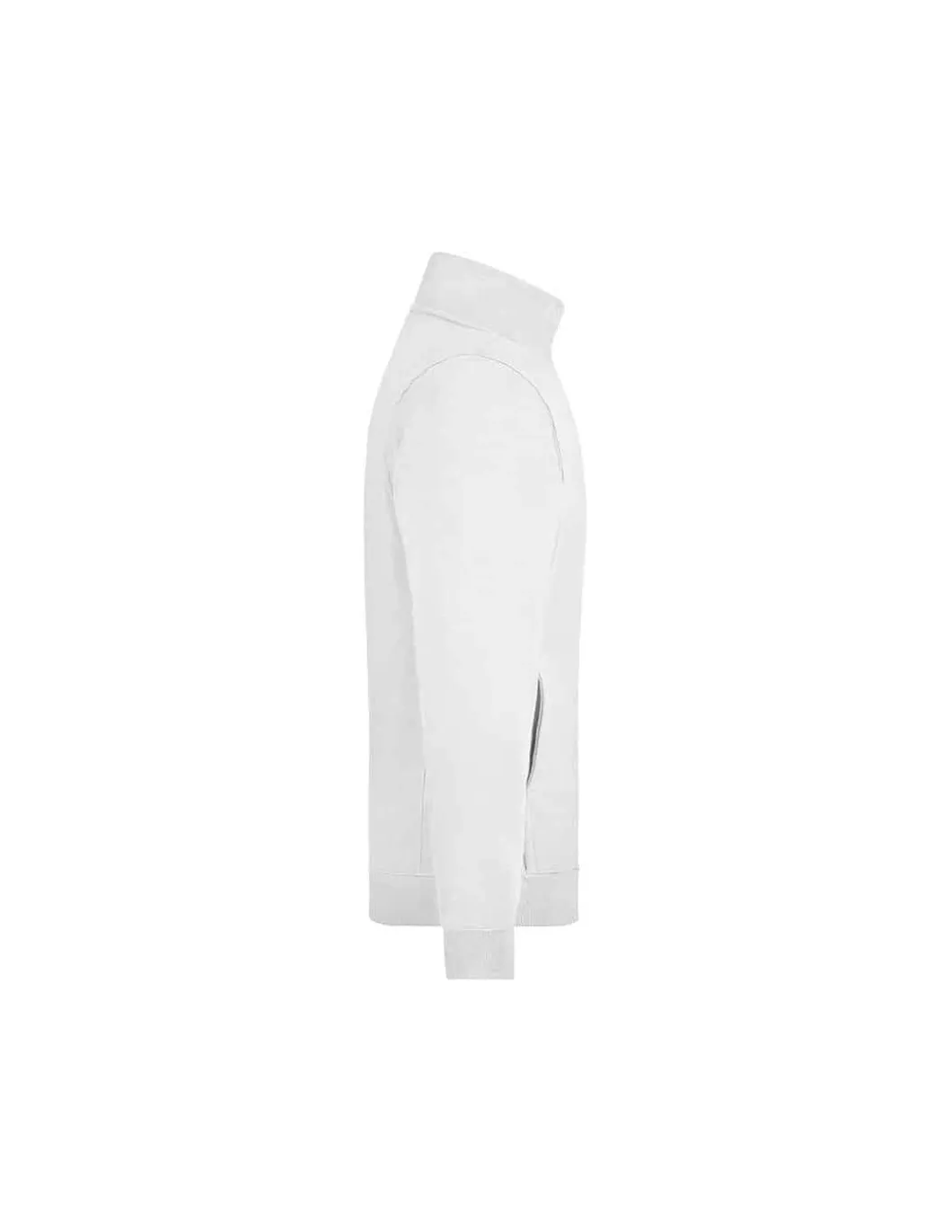 Sweatshirt Homme Zippé 100% Coton James & Nicholson