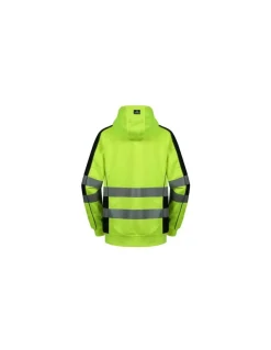 Sweatshirt HV à Capuche Zip FL05 Pesso