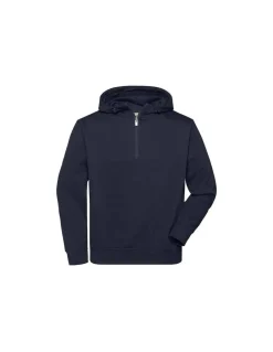 Sweatshirt Unisexe à Capuche Coton Bio James & Nicholson