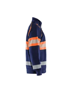 Sweatshirt Zippé Blaklader Nouvelle Collection Haute Visibilité 3551