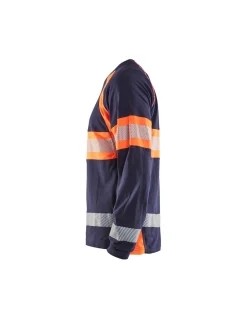 Teeshirt De Signalisation 100% Coton Manches Longues 3510 Blaklader