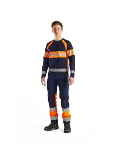 Teeshirt De Signalisation 100% Coton Manches Longues 3510 Blaklader