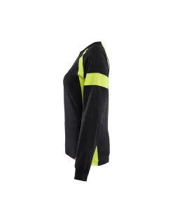 Teeshirt De Signalisation 100% Coton Manches Longues Femme 3521 Blaklader