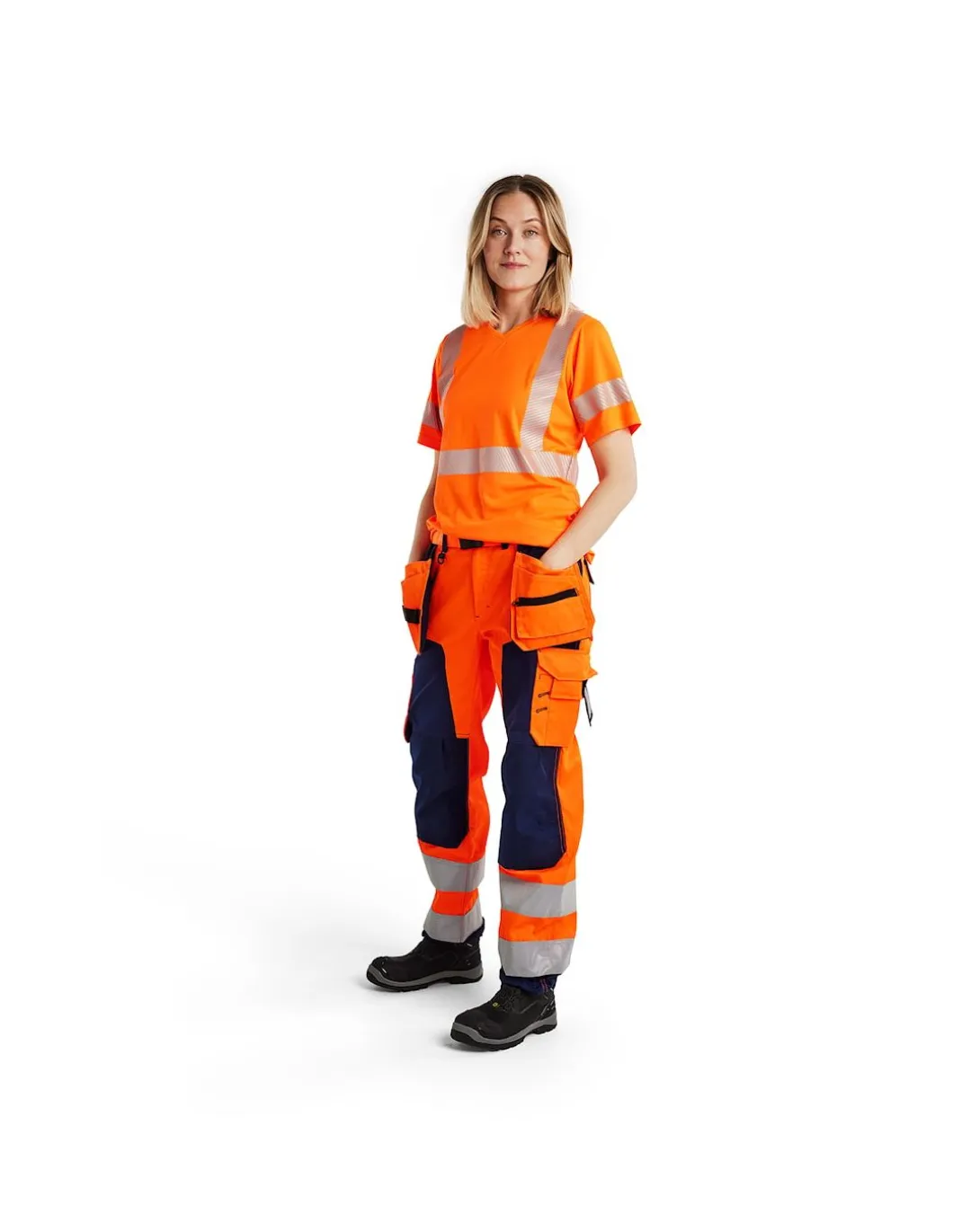 Teeshirt De Travail Haute Visibilité Anti UV Femme 3336 Blaklader