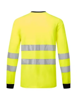 T-shirt De Travail Manches Longues Haute Visibilité PW221 Portwest