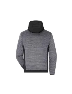 Veste Hybride à Capuche Homme Duvet Synthétique Dupont Sorona James & Nicholson