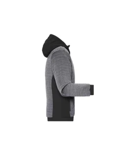 Veste Hybride à Capuche Homme Duvet Synthétique Dupont Sorona James & Nicholson